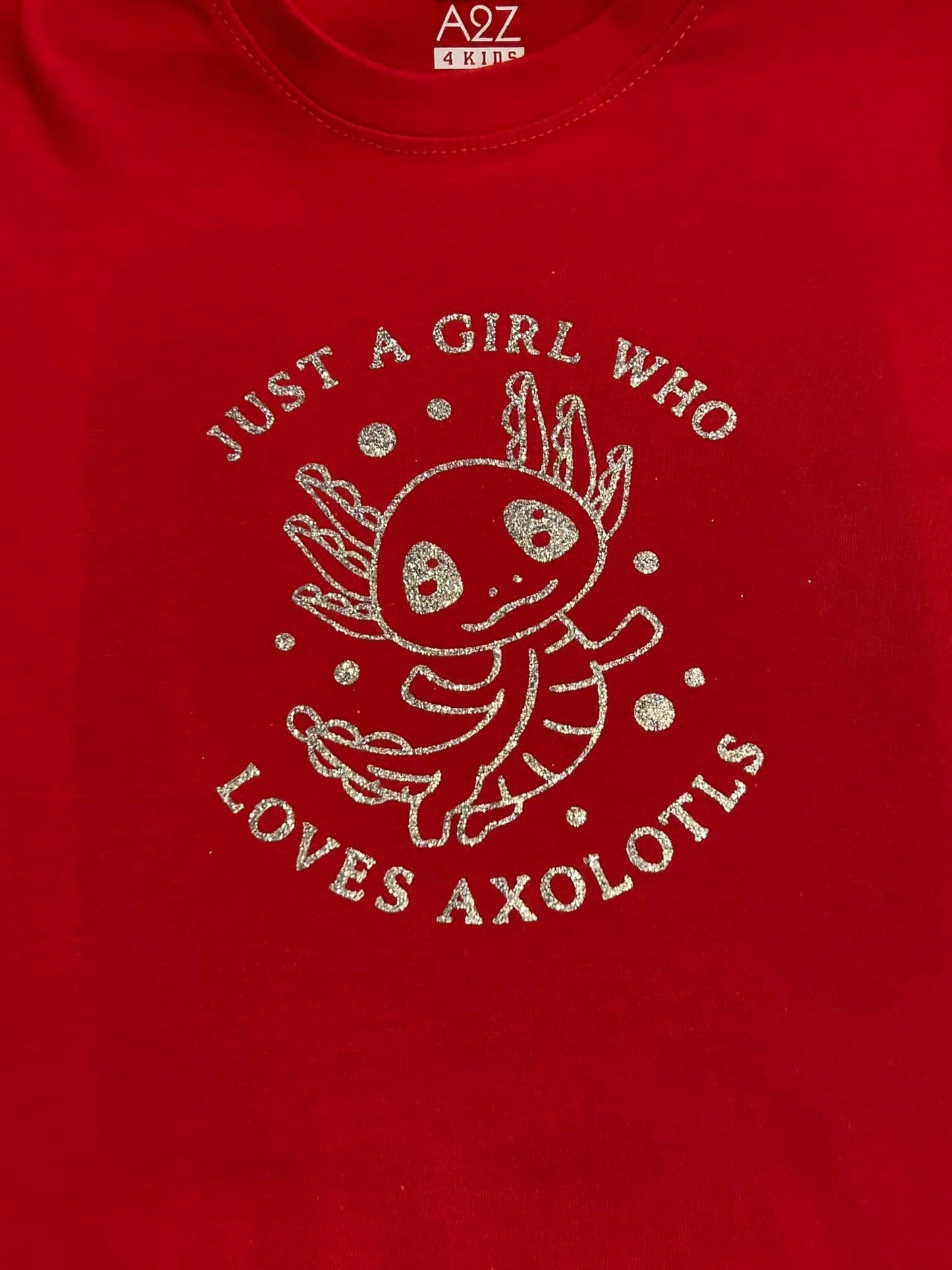 Girls Axolotl T-shirt