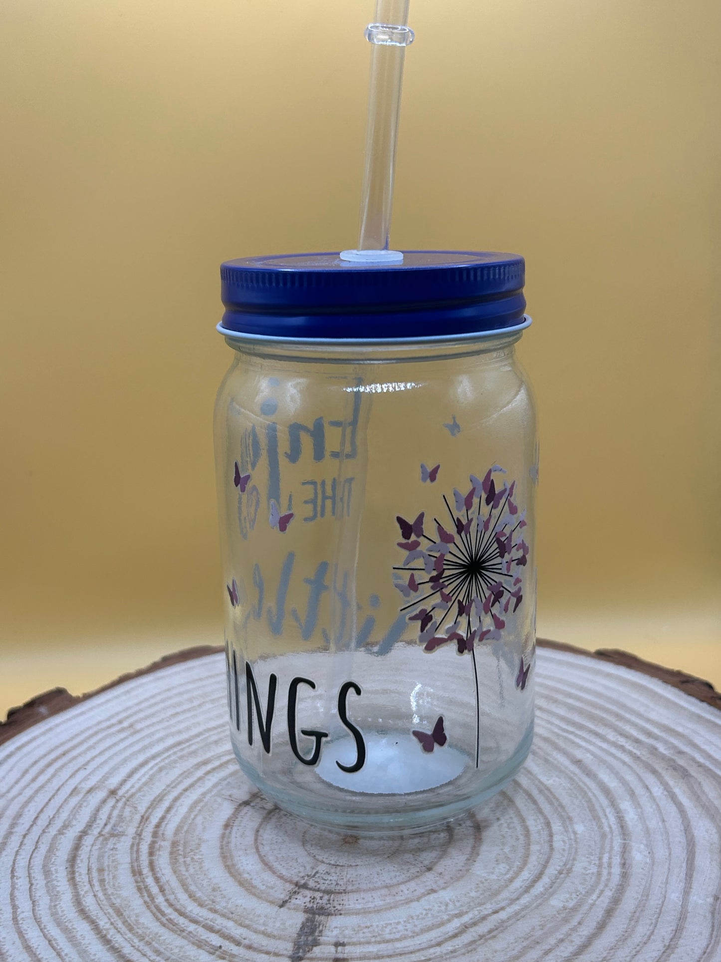Little Things Glass Jar