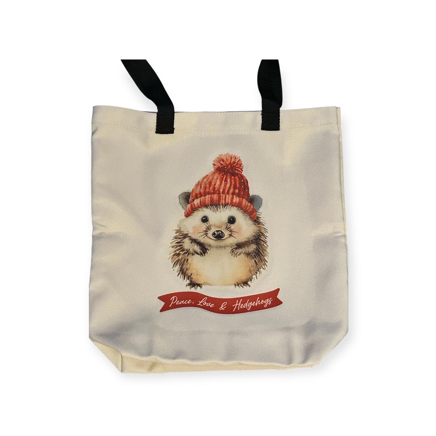 Peace, Love & Hedgehog Tote