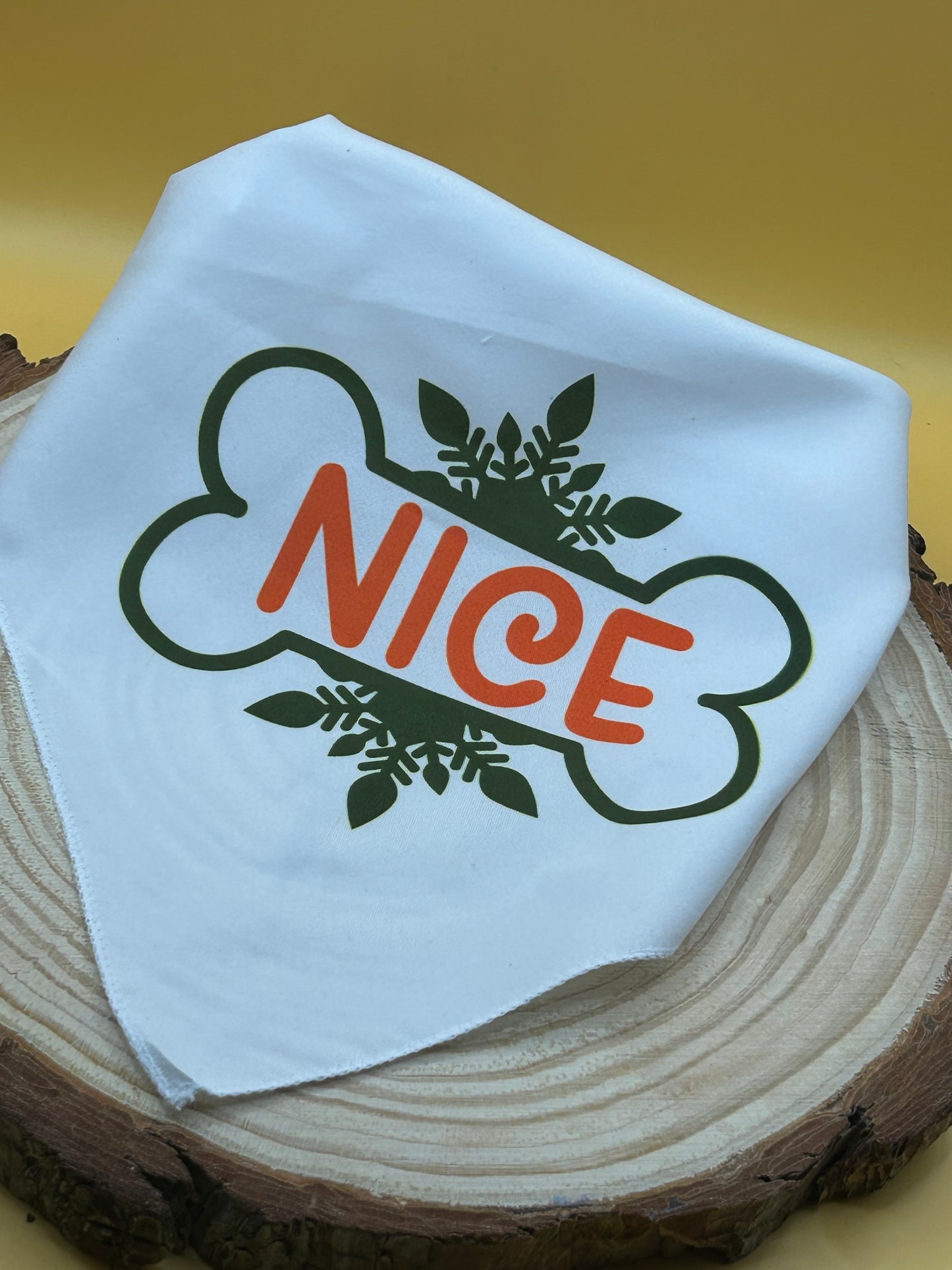 Naughty & Nice Pet Bandana