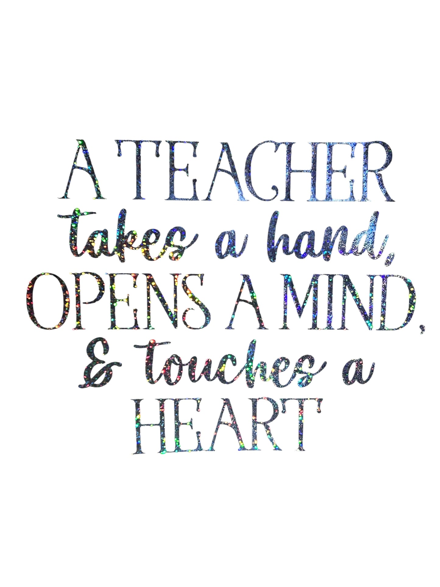 Teacher Opens a Mind Bag