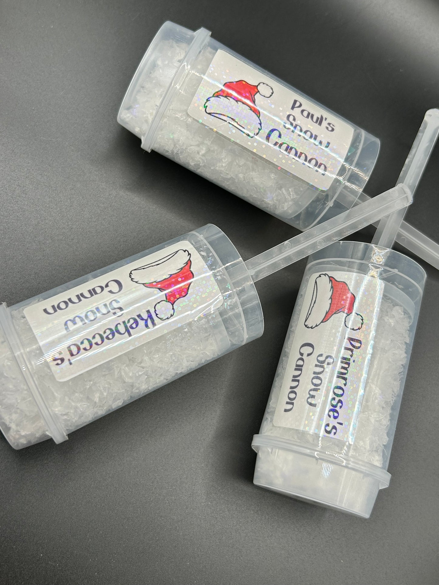 Personalised Snow Cannon 3 Pack