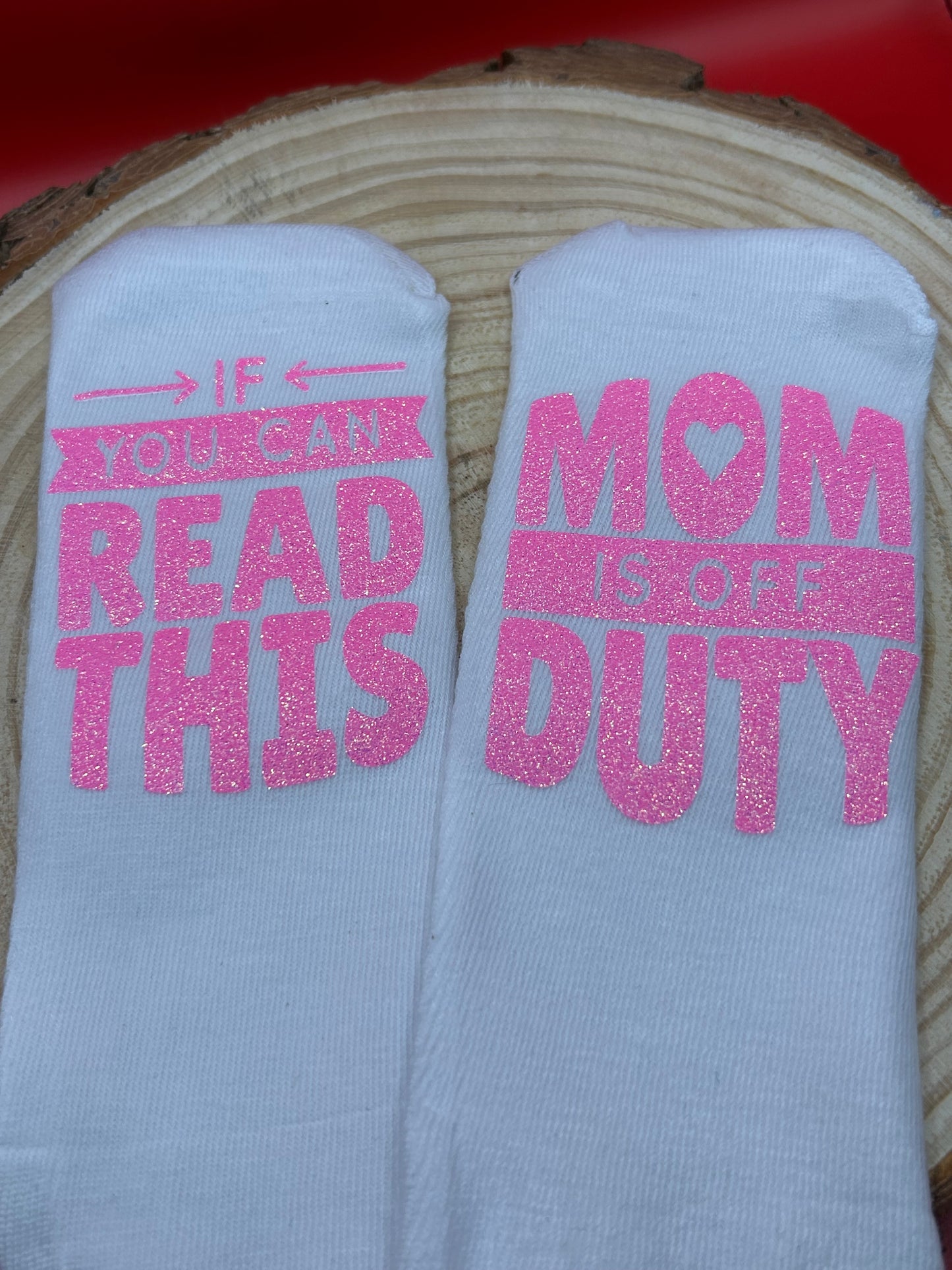 Mom’s Off Duty Socks