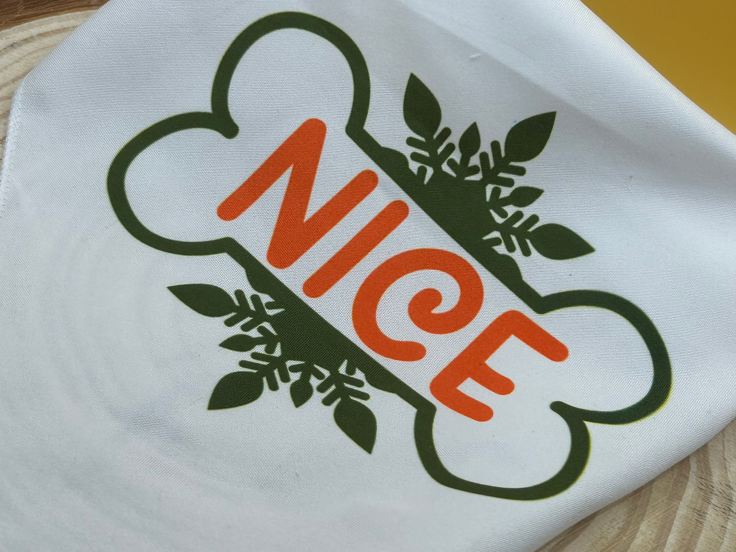 Naughty & Nice Pet Bandana