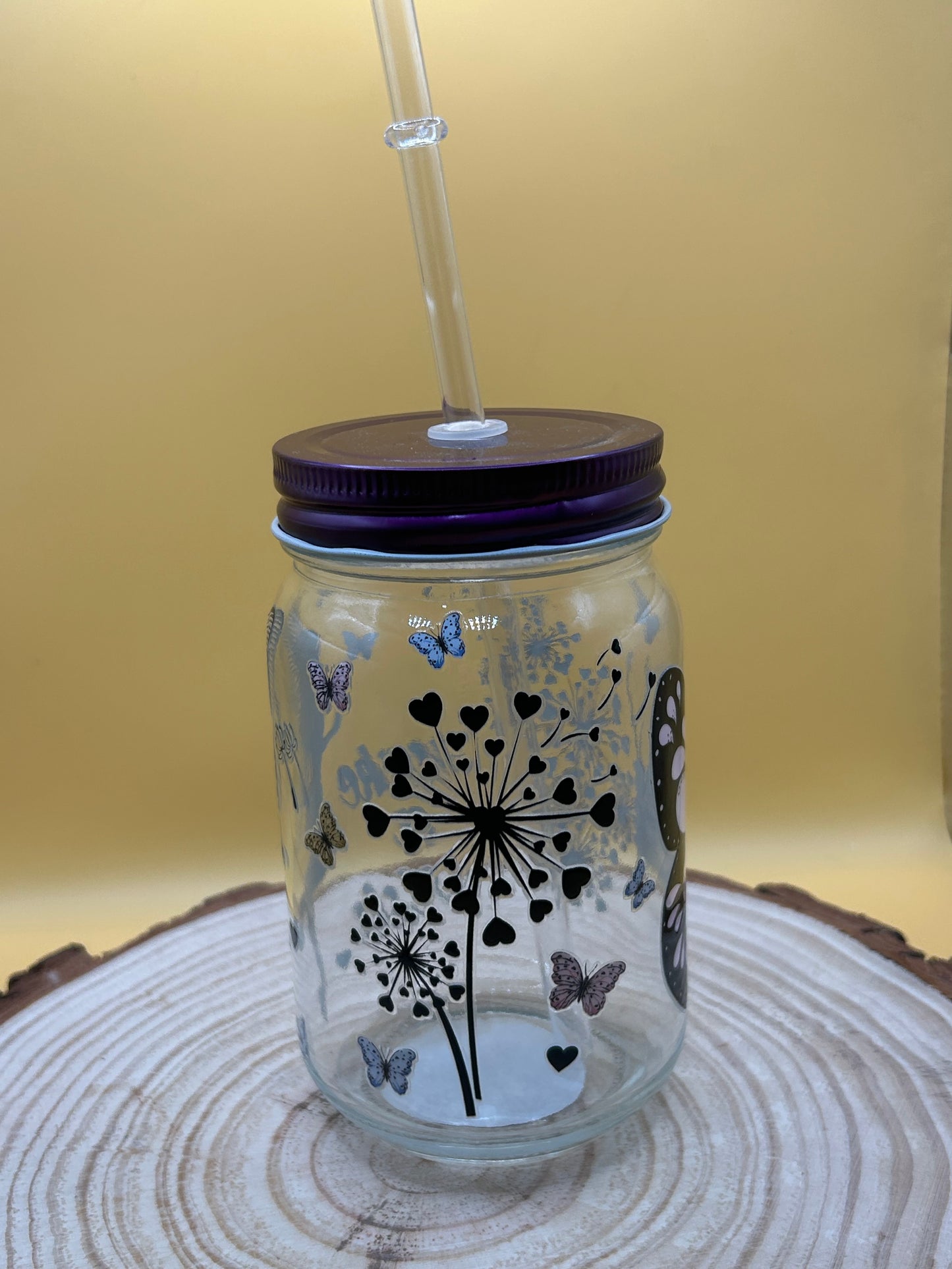 Make A Wish Glass Jar