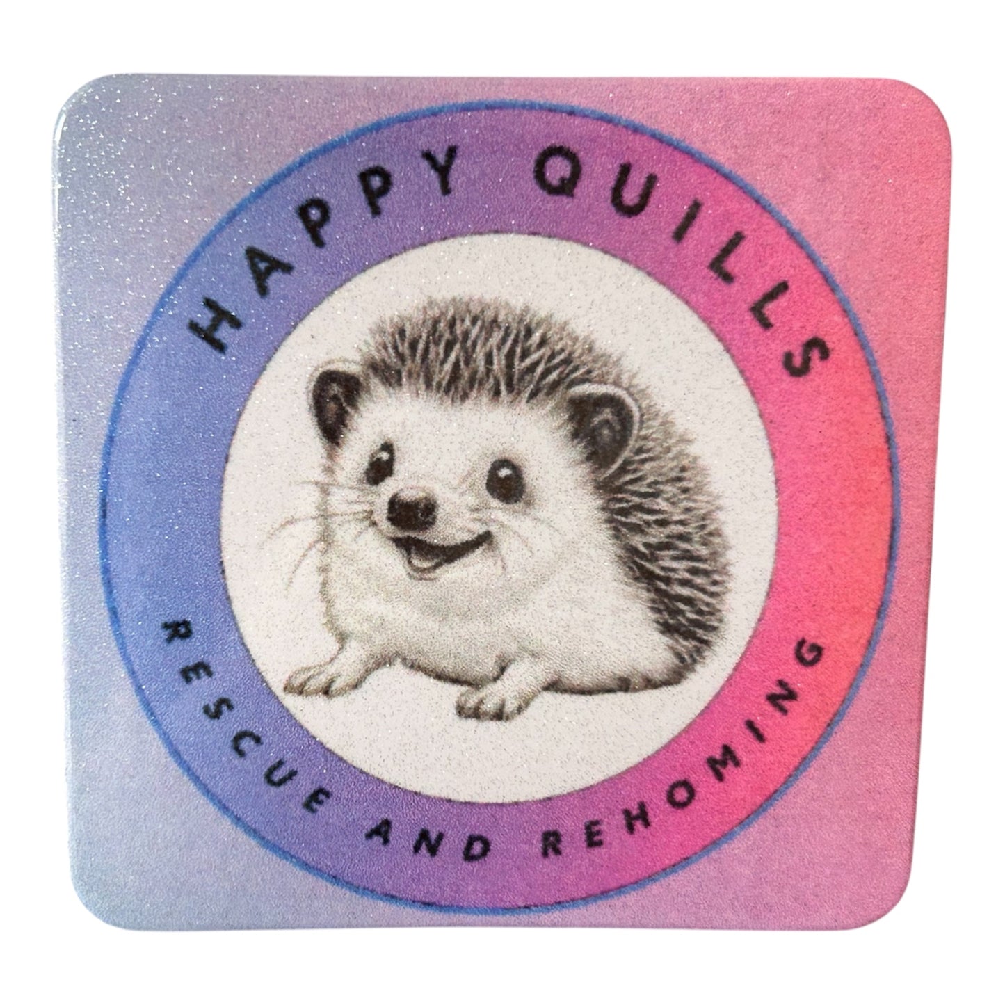 Happy Quills Fridge Magnet