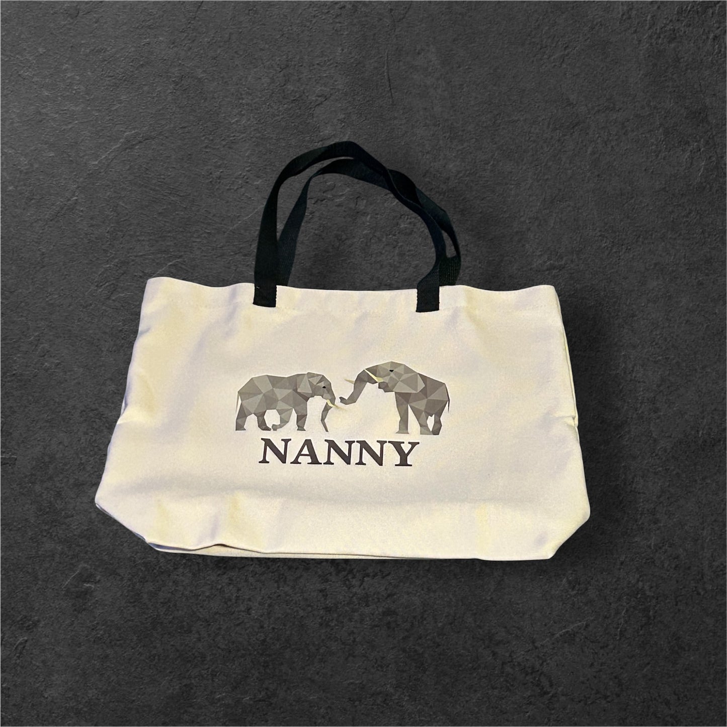 Personalised Elephant Tote