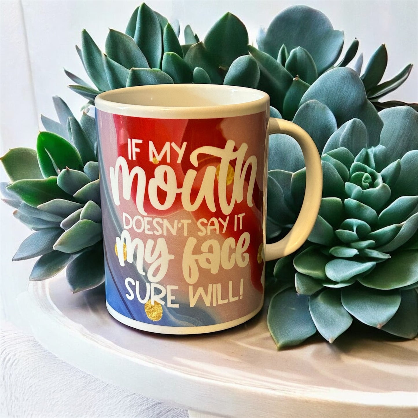 Face Says It Mug