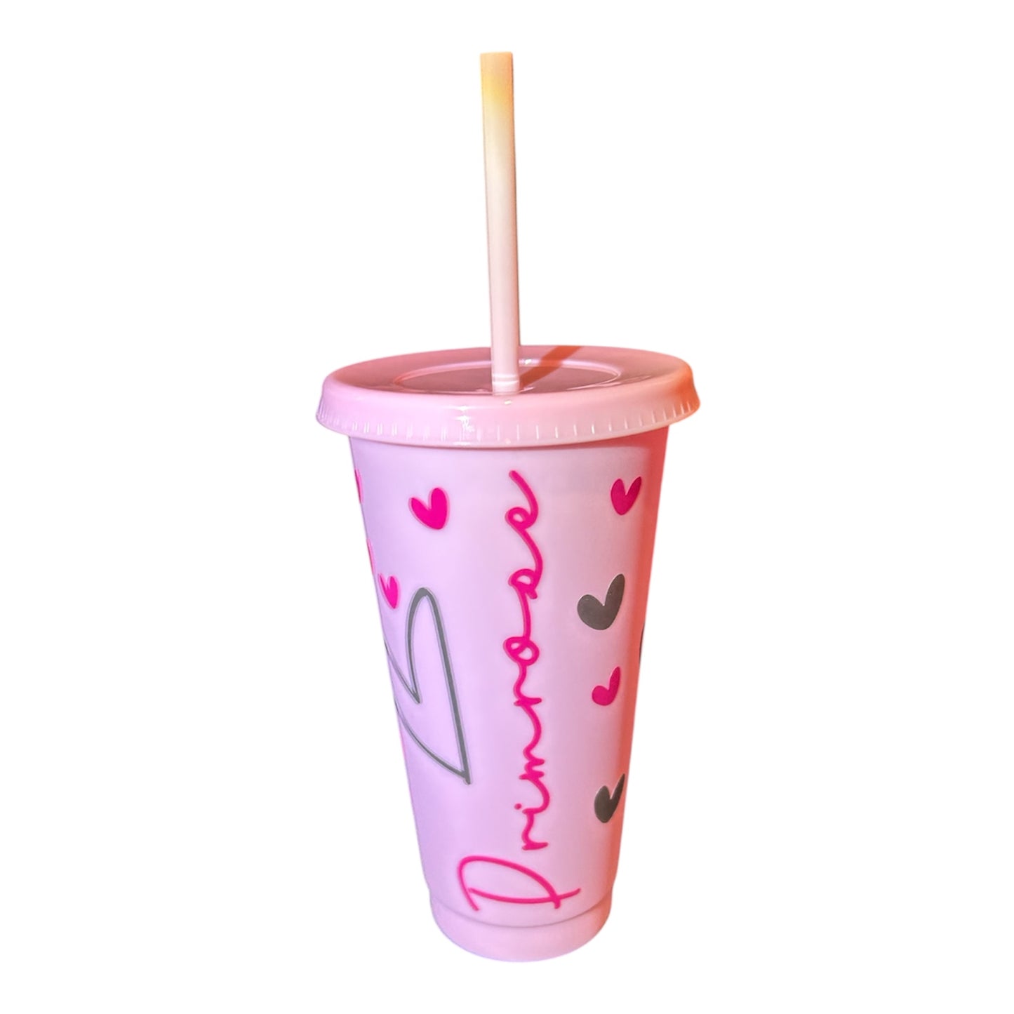 Girls 24oz Pink Cold Cup