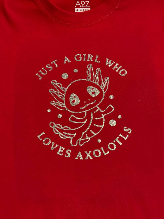 Girls Axolotl T-shirt