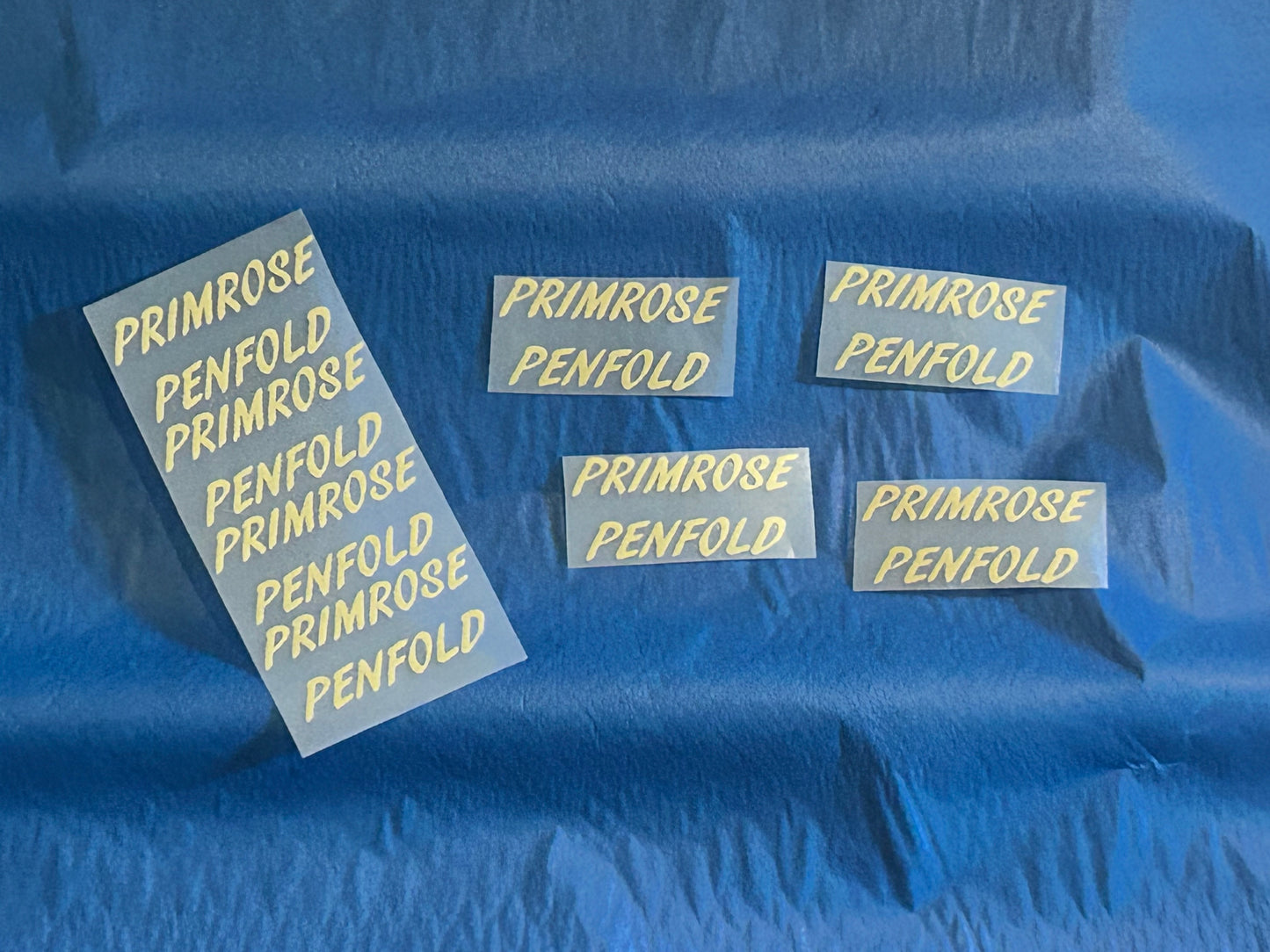 DIY Iron On Name Labels 30pk