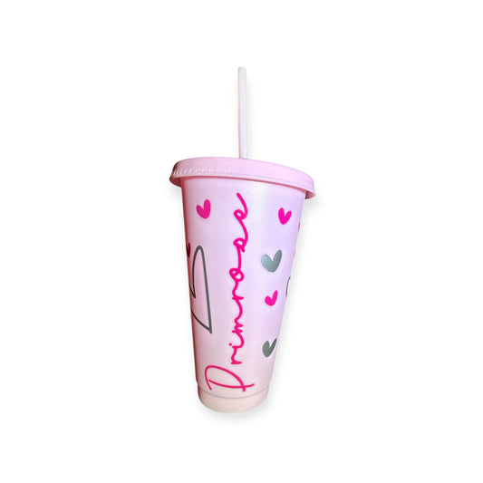 Girls 24oz Pink Cold Cup