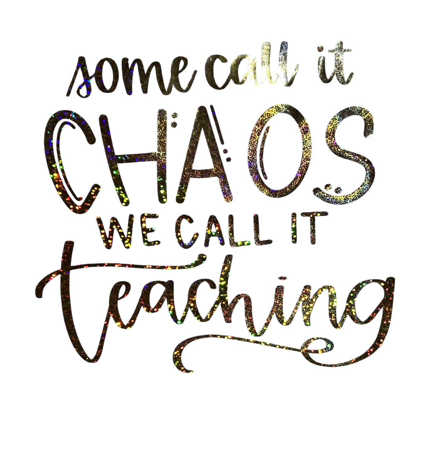 Chaos Teaching Canvas Bag