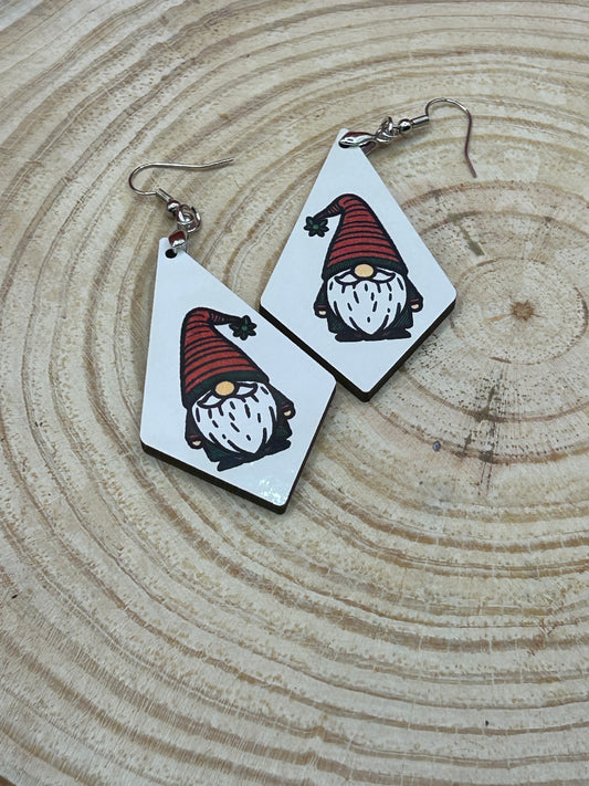 Xmas Gonk Earrings 1