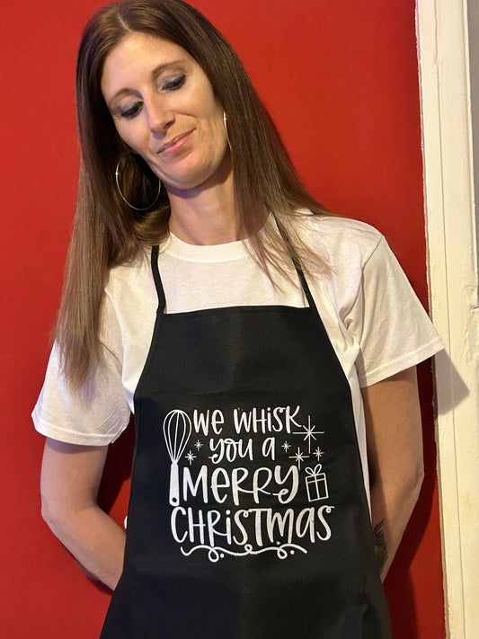 Whisk You A Merry Xmas Apron