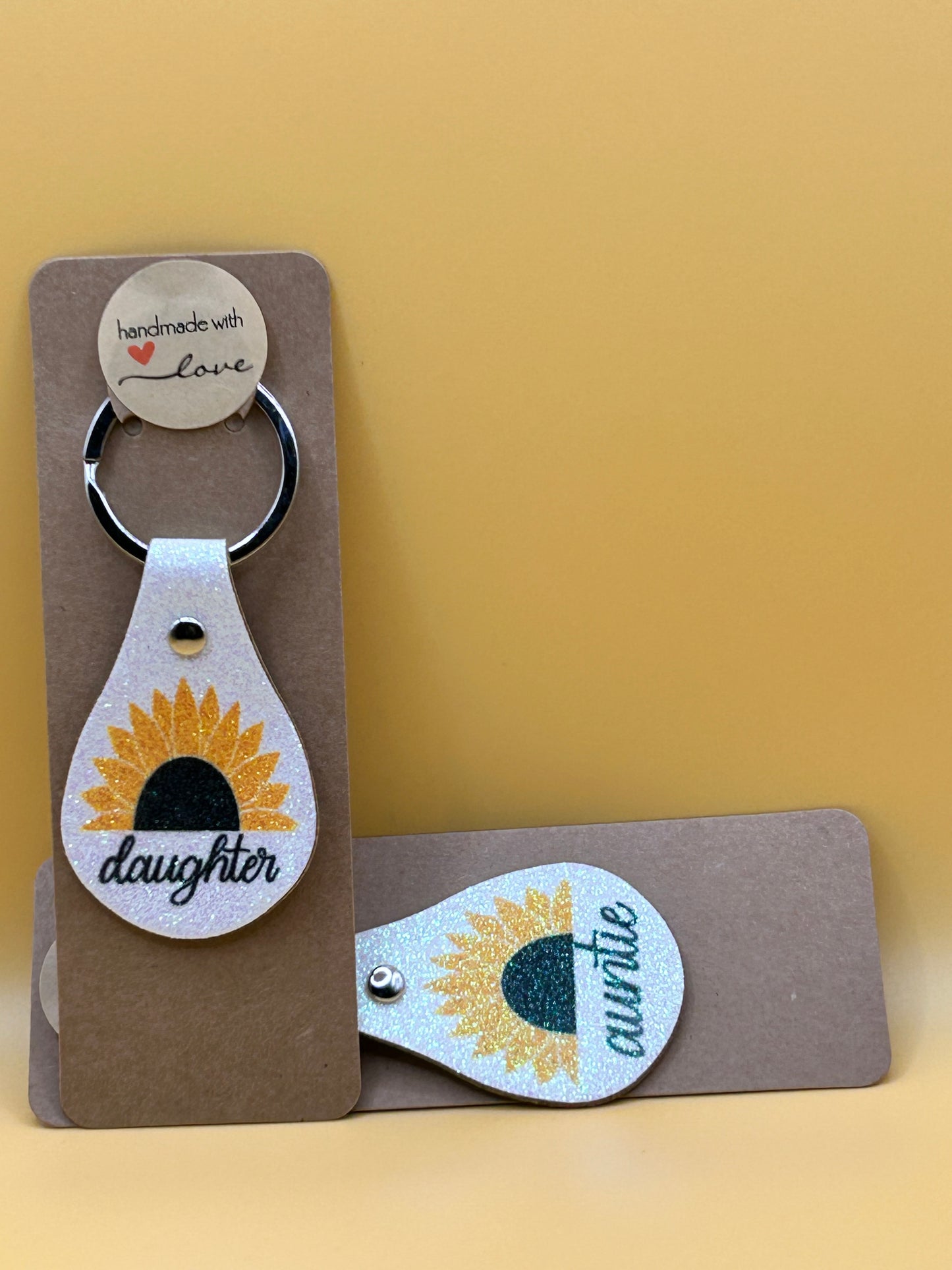 Sunflower Keyring