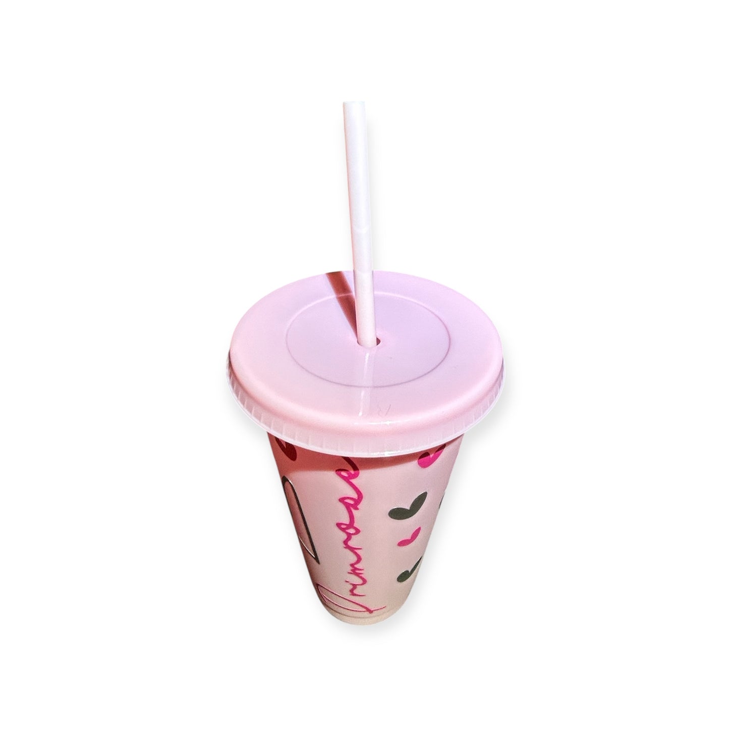 Girls 24oz Pink Cold Cup