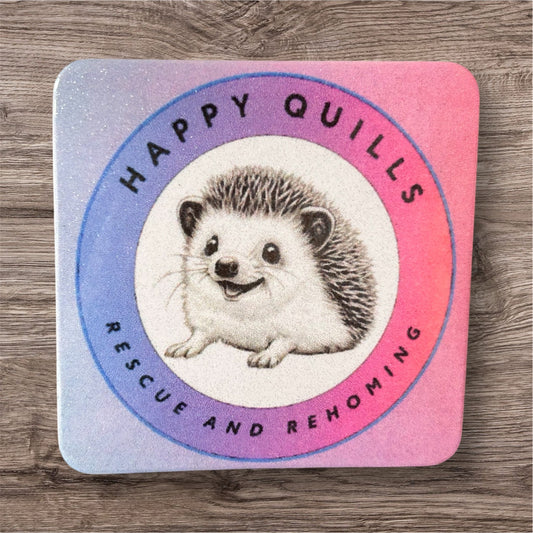 Happy Quills Fridge Magnet
