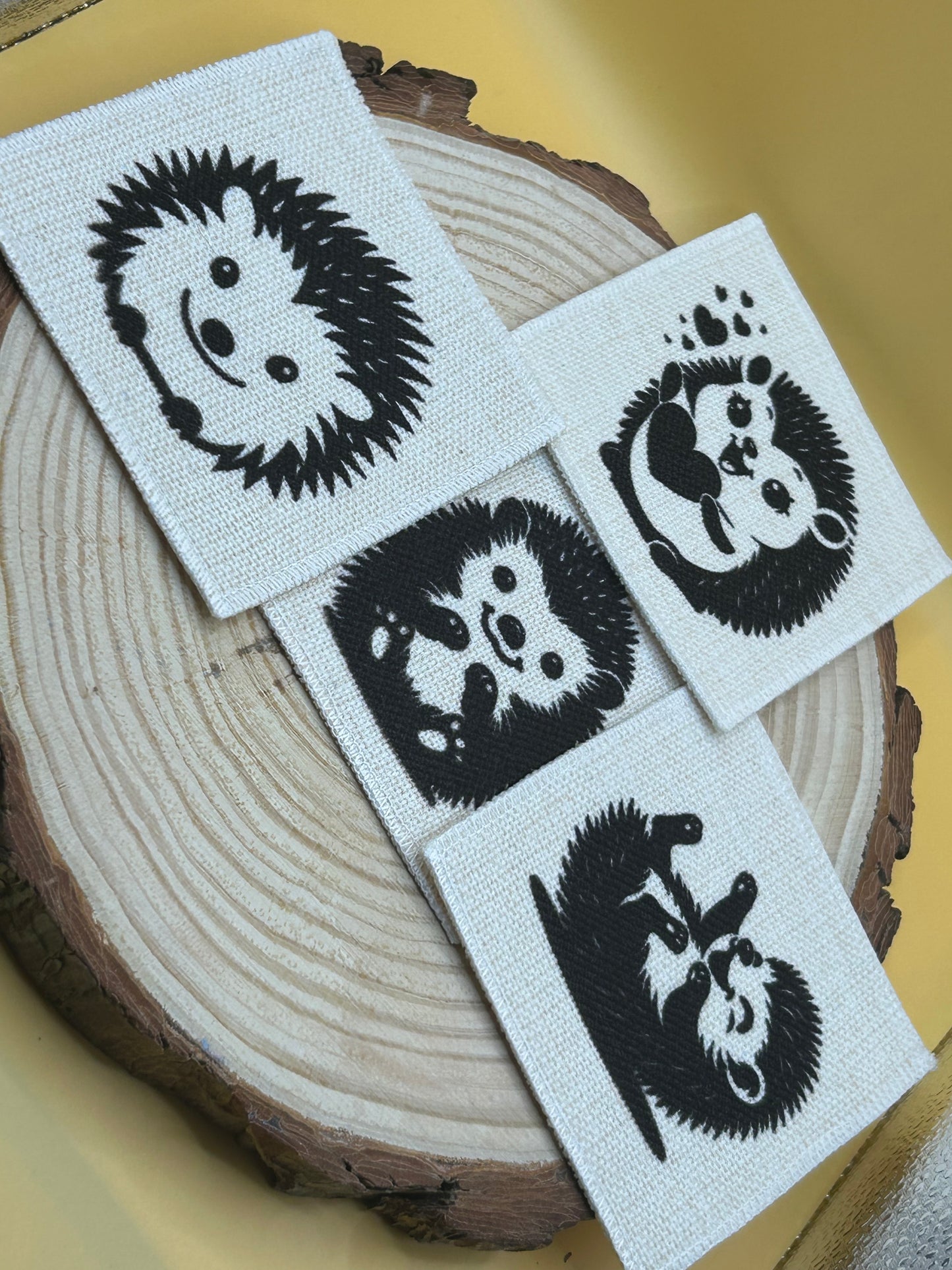 Hedgehog Coasters