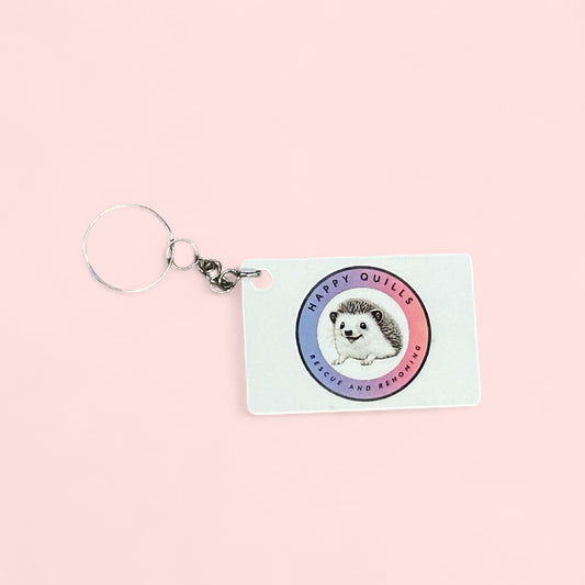 Happy Quills Keyring
