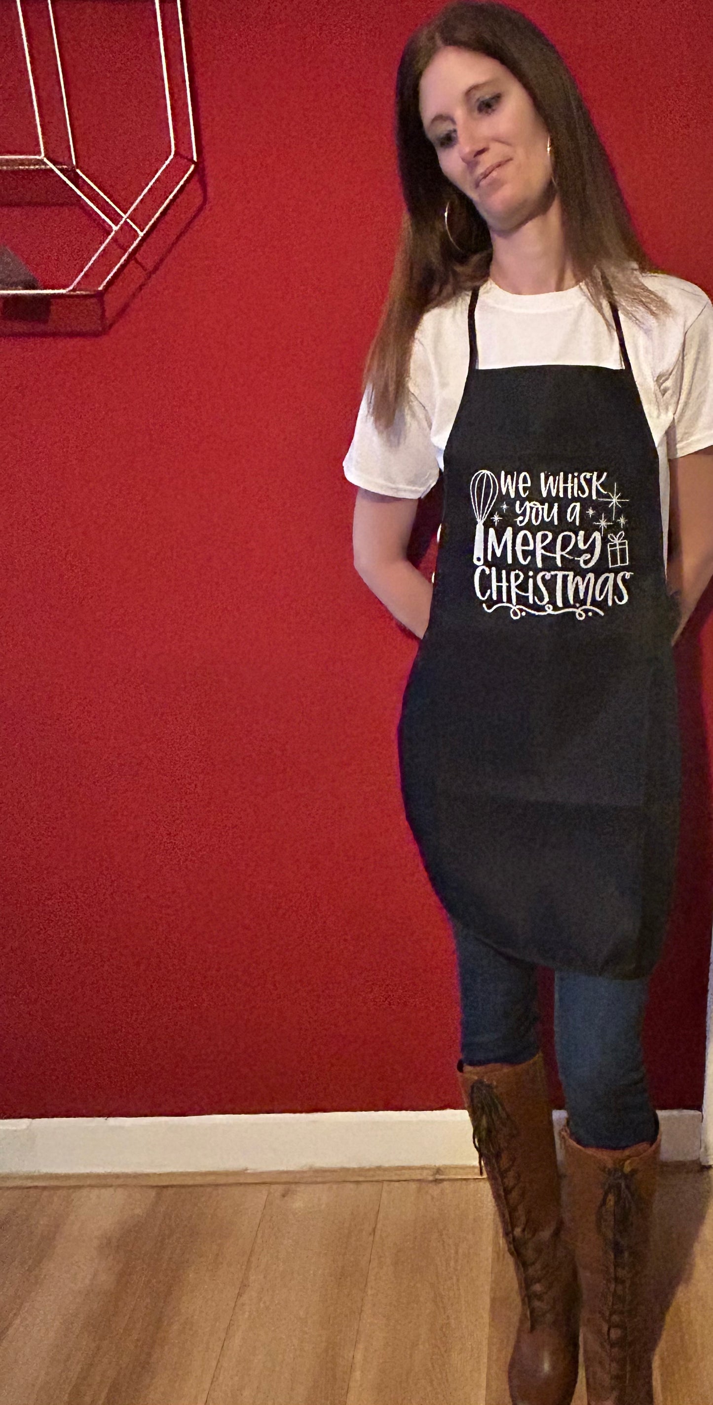 Whisk You A Merry Xmas Apron