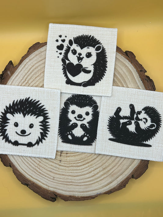 Hedgehog Coasters