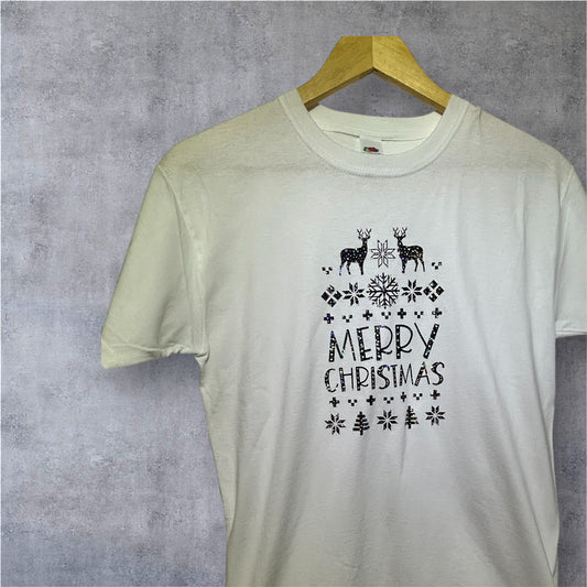 Adults Merry Christmas T-shirt