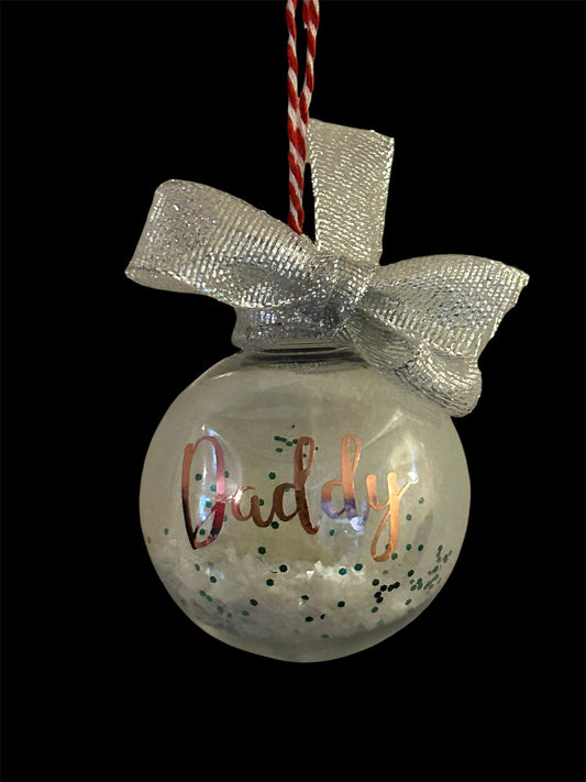 Personalised Christmas Baubles